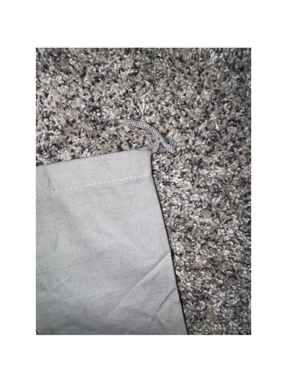 Manolo Blahnik Grey One Size Dust Bag Storage Pouch 13x10